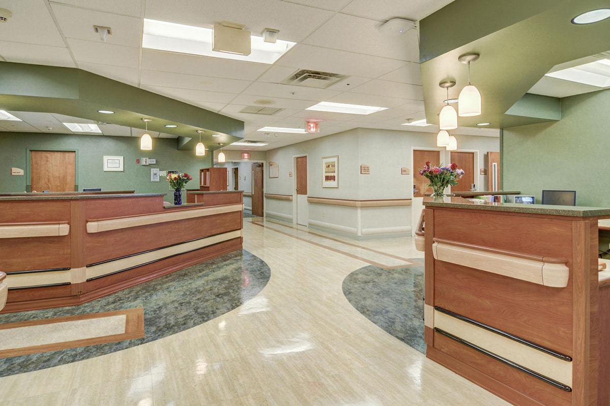 The nurses station at Centerville